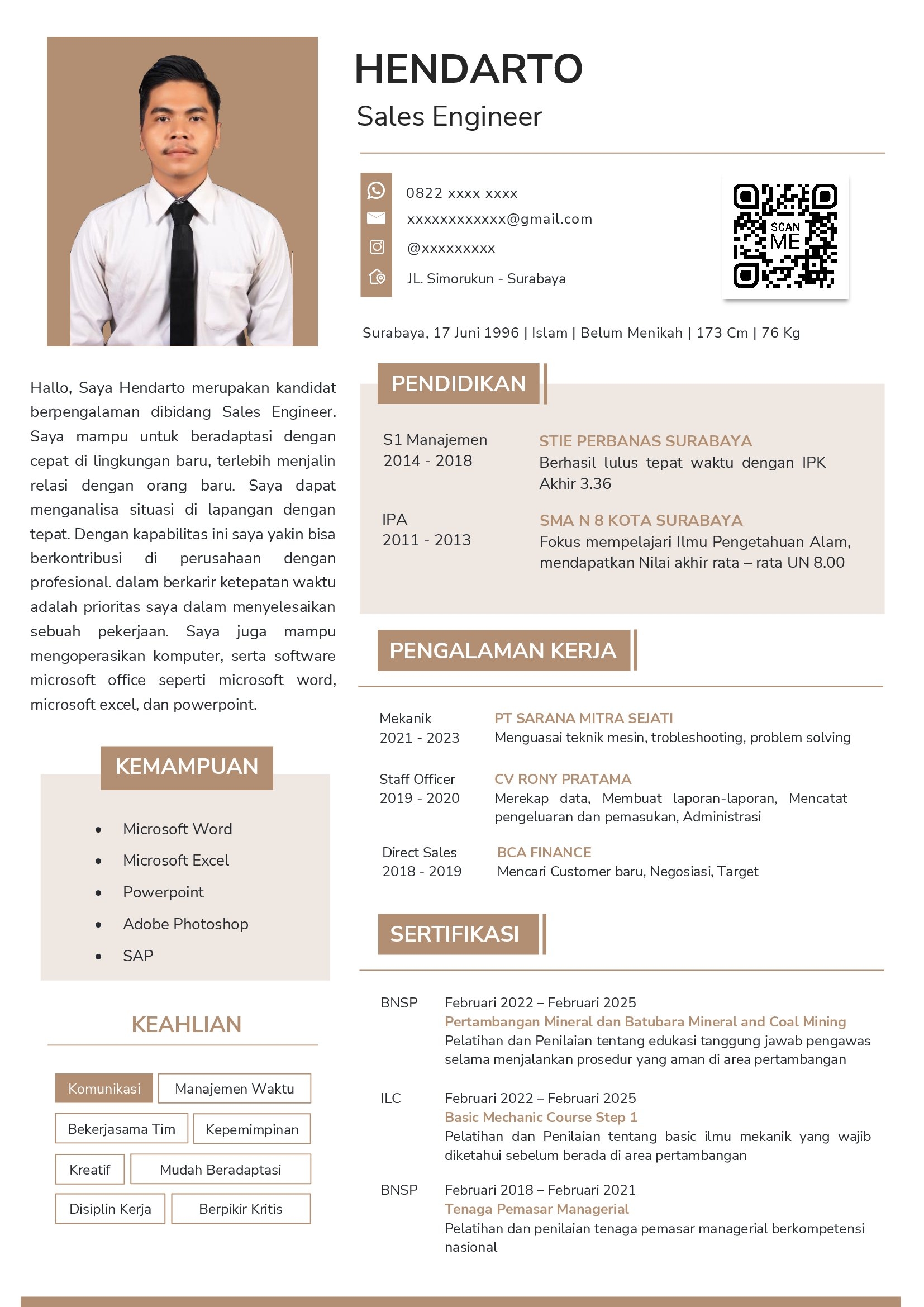 CV Hendarto